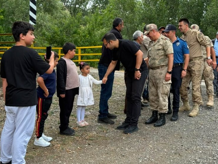 Kaymakam Taşkıran’dan köy ve mezralara ziyaret