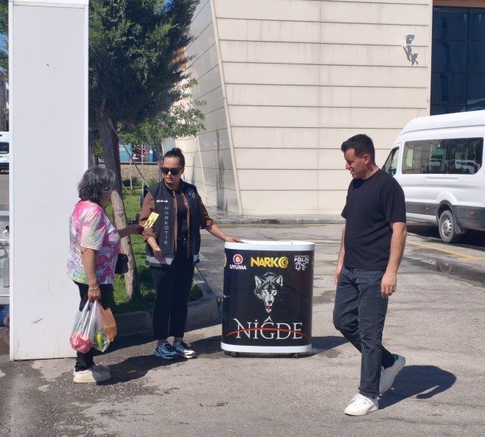 Niğde’de 210 kişiye narkotik bilgilendirmesi