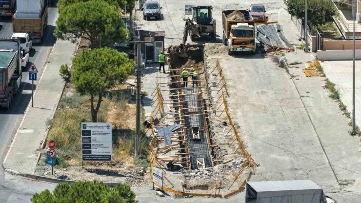 Aydın Büyükşehir’den Söke’de altyapı yatırımı