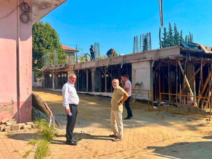 Sultanhisar’da 12 daire ve 2 iş yerinin yer aldığı projede çalışmalar sürüyor