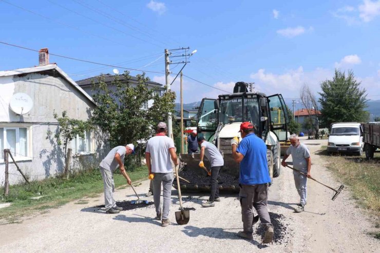 Cumayeri’nde sokaklar yenileniyor