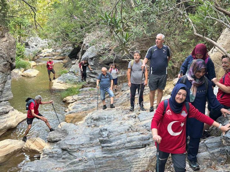 TURBELDAK’ın rotası Çıkrıkçı-Karacaali Kanyonu oldu