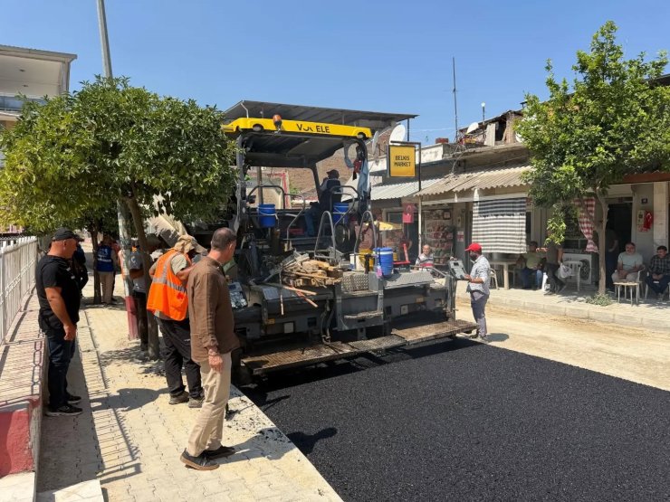 Yenipazar’da 2. etap asfalt çalışmaları başladı