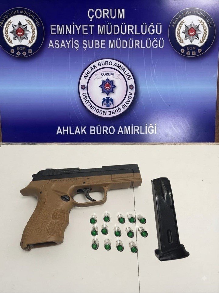 Çorum’da aranan 1 kişi yakalandı