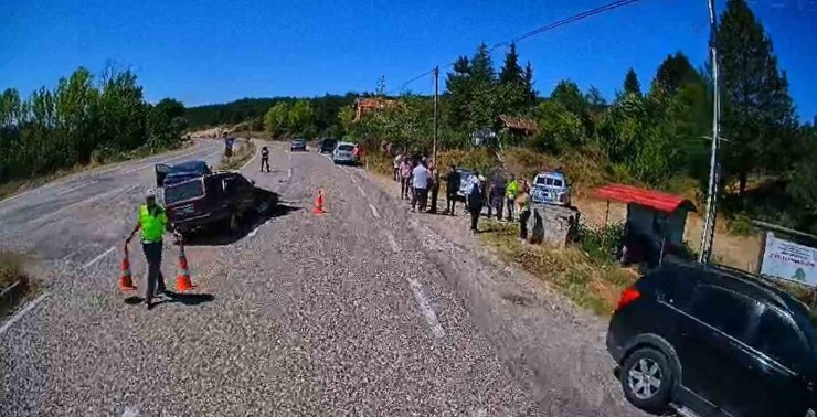 Kastamonu’da iki otomobil çarpıştı: 2 yaralı