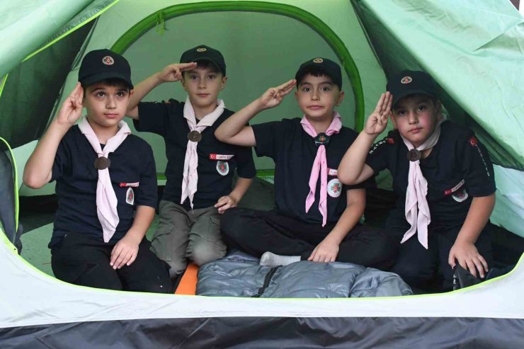Yozgat’ta izcilerden teknolojiye 3 günlük mola