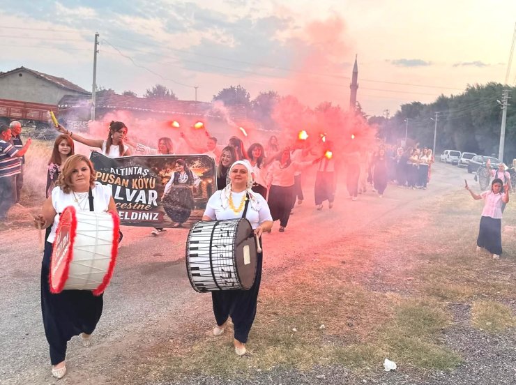 Altıntaş’ta Geleneksel Şalvar Gecesi buluşması