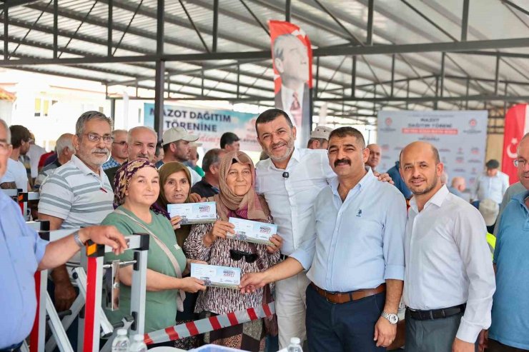 10 bin 66 üreticinin yüzünü güldüren projede sahada dağıtım takvimi işliyor