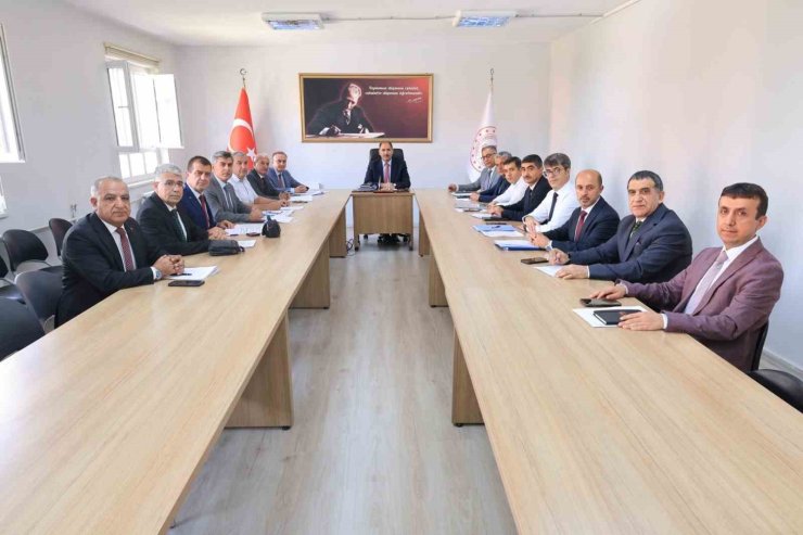 Elazığ’da yeni eğitim öğretim yılına ilişkin hedefler ele alındı