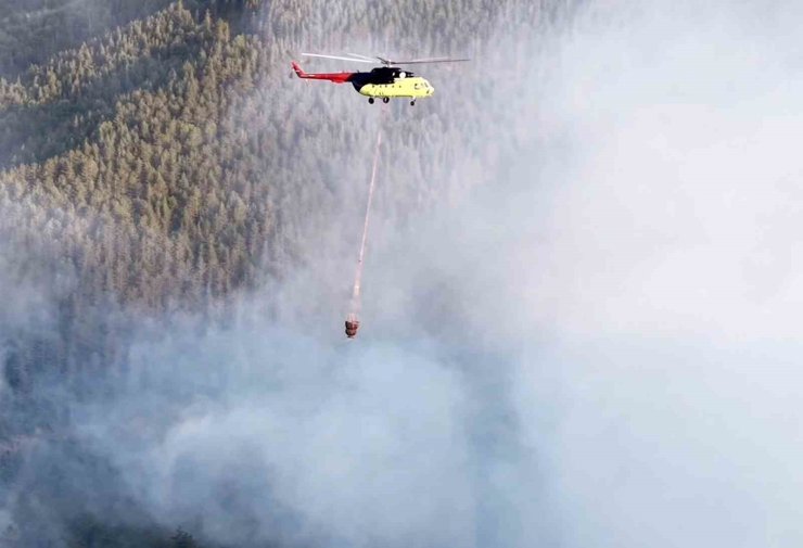 Kastamonu’da çıkan orman yangını kontrol altına alındı
