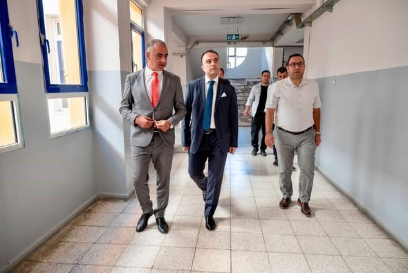 Menteşe’de eğitim öğretim yılı hazırlıkları yerinde incelendi