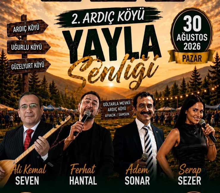 Ayvacık’ta yayla şenliği