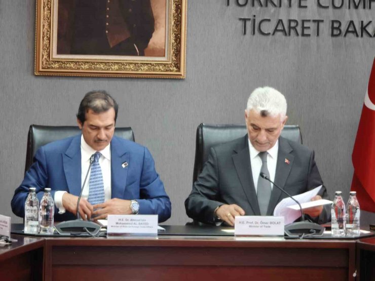Bakan Bolat, Katarlı Mevkidaşı Al Sayed ile görüştü