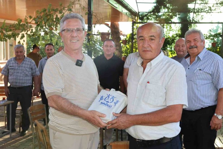 Başkan Tetik, Kozdere’de gönül sofrasına konuk oldu