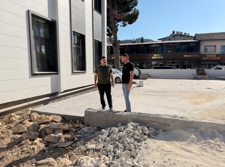 Yayladağı’nda meslek yüksekokulunda çalışmalar sürüyor