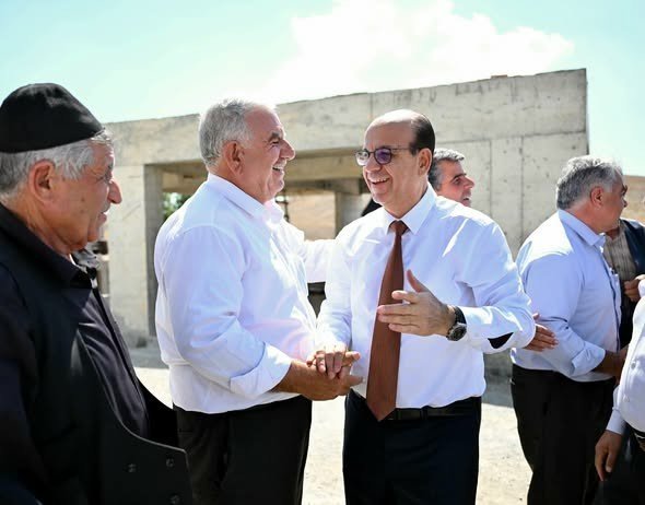 Başkan Geçit, Salkonak Geli Mezrası’ndaki yatırımları yerinde inceledi