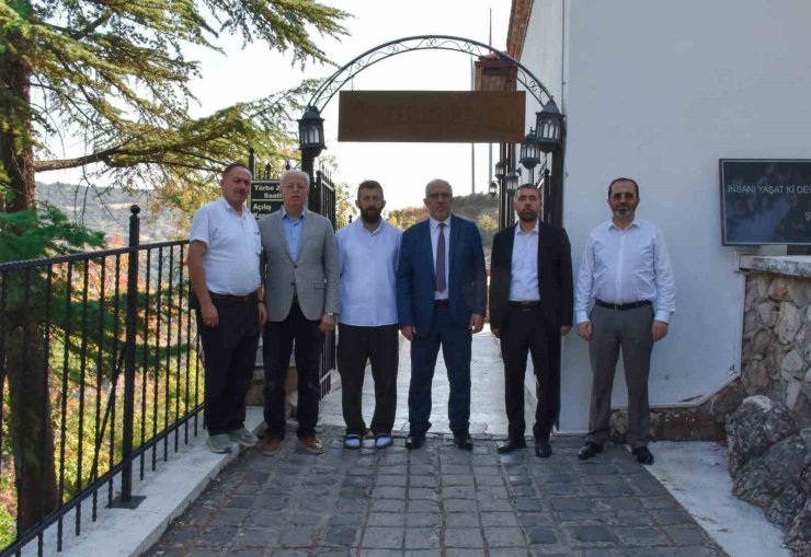 Mevlid-i Nebi Haftası’nda Şeyh Edebali Türbesi ziyaret edildi