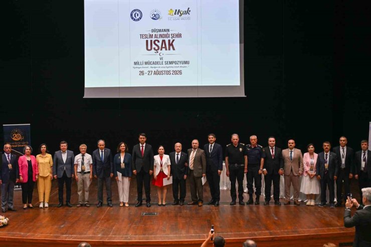Uşak’ta Milli Mücadele sempozyumu gerçekleştirildi