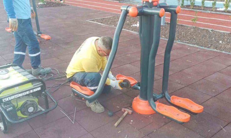 Didim Belediyesi ortak kullanım alanlarında bakım ve onarım çalışmalarını sürdürüyor