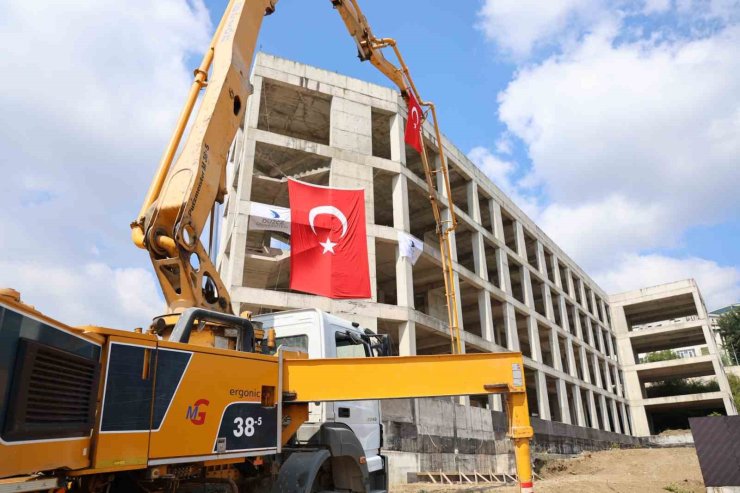 Spor Bilimleri Fakültesi’nin inşaat çalışmalarına yeniden başlandı