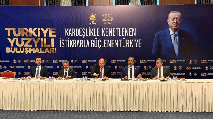 AK Parti Genel Başkan Yardımcısı Büyükgümüş: "Bizim gündemimizde erken seçim değil, milletimize daha fazla hizmet etmek var"