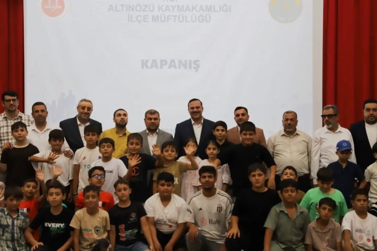 Altınözü’nde Mevlid-i Nebi programı düzenlendi