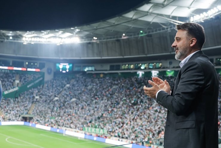 Bursaspor taraftarına otobüs ve dev ekran müjdesi