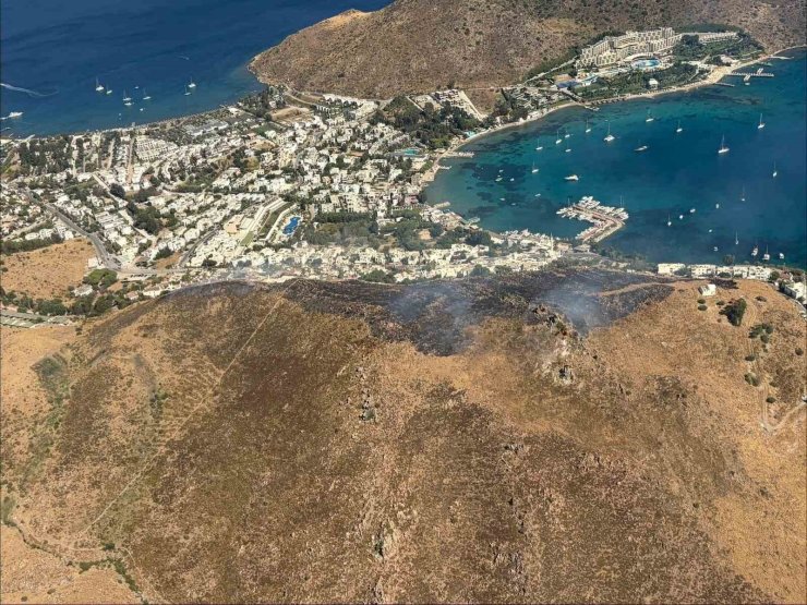 Bodrum’daki yangın kontrol altına alındı