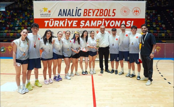 Kayseri, beyzbolda Türkiye dördüncüsü oldu