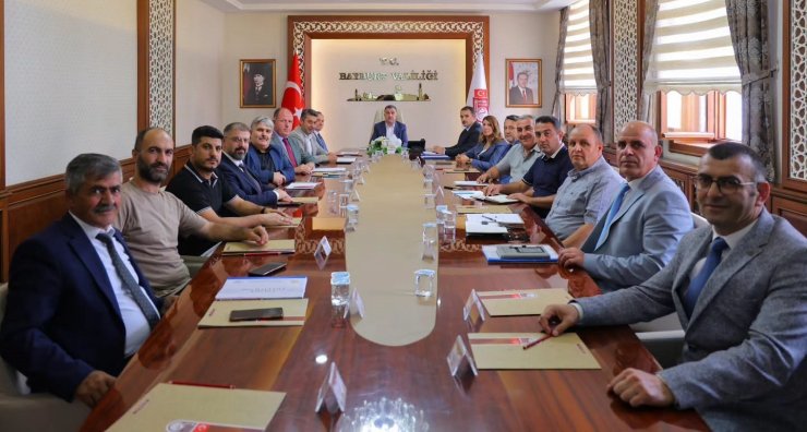 KÖYDES yatırımları toplantıda değerlendirildi