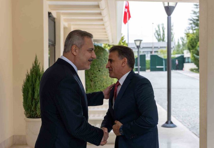 Dışişleri Bakanı Fidan, Libya Silahlı Kuvvetleri Genelkurmay Başkan Vekili Nemruş ile görüştü