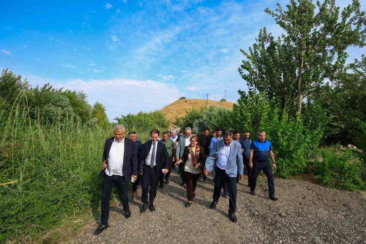 Şahin, karkamış kuş cenneti’nde son hazırlıkları inceledi