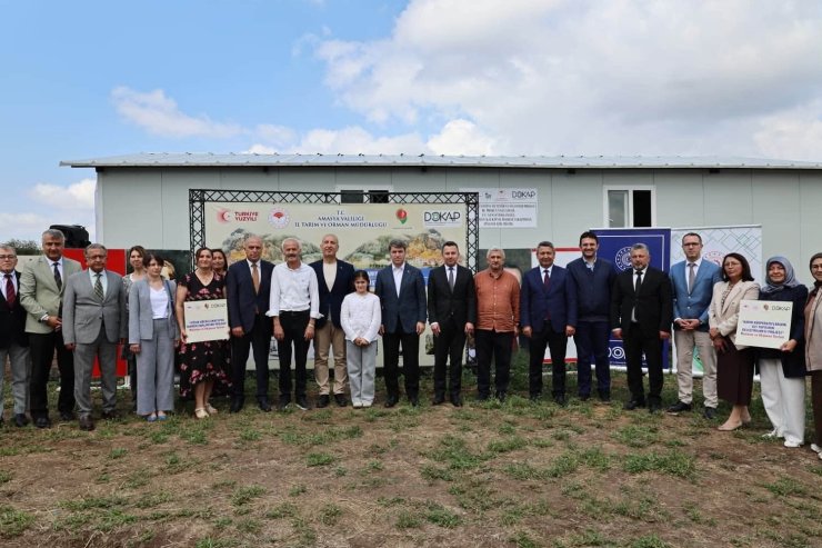 Amasya’da ipek böcekçiliği ve kadın kooperatiflerine 21,2 milyonluk destek