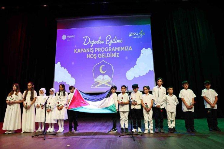 Başiskele’de yaz okulu "Değerler Eğitimi" programı tamamlandı