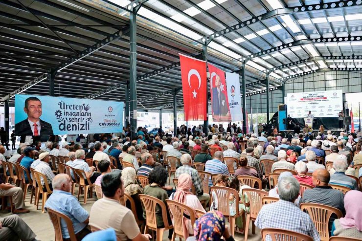 Çivrilli üreticiye 94 bin litre mazot desteği sağlandı