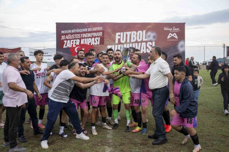 Mersin’de 30 Ağustos Zafer Kupasında şampiyonlar belli oldu