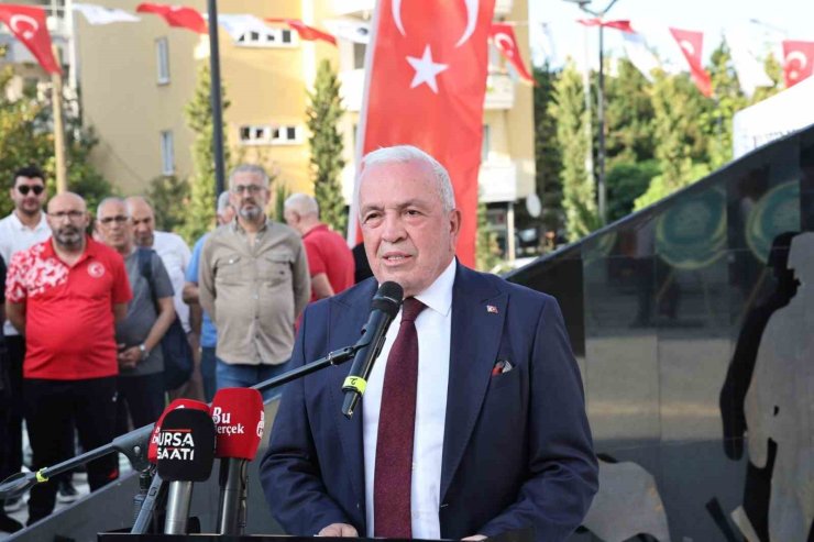 Nilüfer’de şehitlerin hatırası Şehitler Anıtı ve Nilüfer Şehitlik Parkı’nda yaşatılacak
