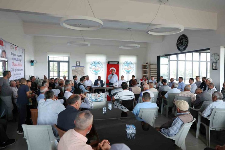 Talas İlçe Tarım ve Orman Müdürü Sağnak: "Yalçın Başkan ziraat odasından daha fazla hizmet üretiyor"