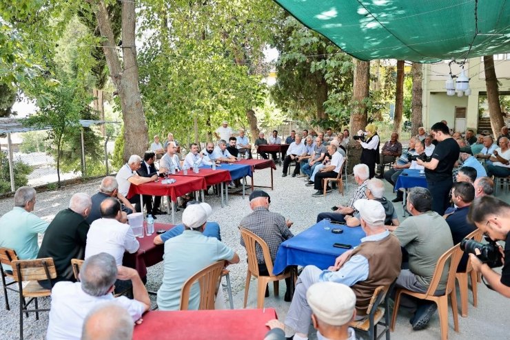 Başkan Çavuşoğlu’ndan Çıtak ve Kıralan Atıksu Arıtma Tesisi müjdesi