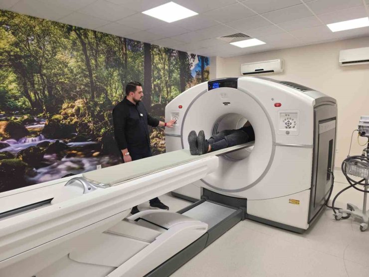 Düzce’de PET-CT cihazında deneme çekimleri başladı