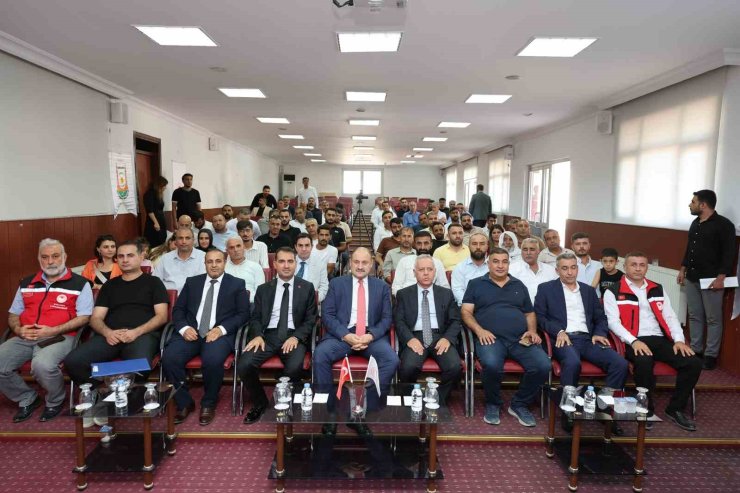 Şanlıurfa tarımına modern sera desteği