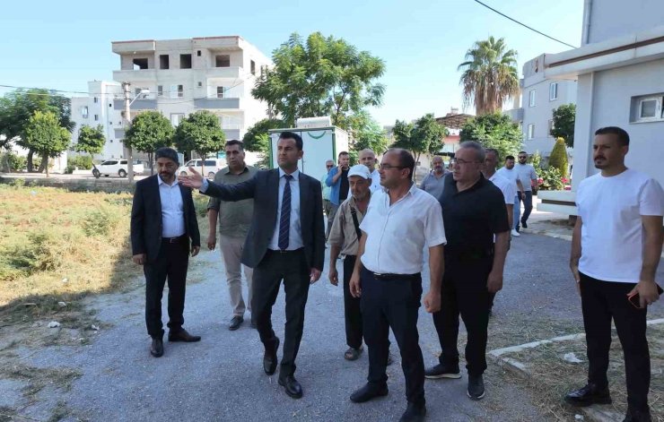 Karaduvar’da vatandaşlarla buluşan Beşikci, sorunları yerinde dinledi