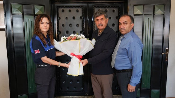 Başkan Aksun, zabıta personeliyle bir araya geldi