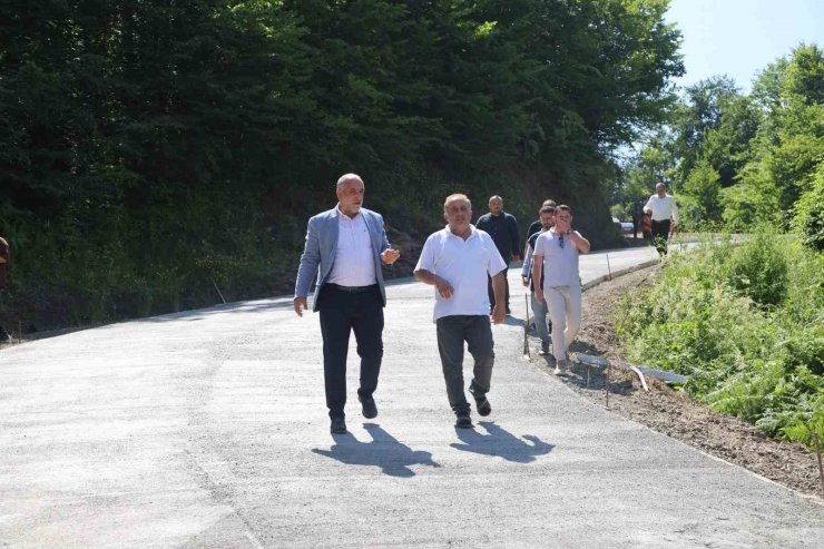 Canik Belediyesi’nden kırsala 150 milyonluk ulaşım yatırımı