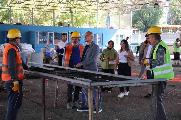 Kırıkkale’de 22 milyon liralık yatırımla 5 kapalı pazar yeri yenileniyor