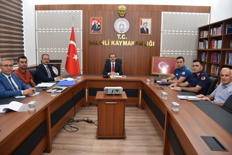 Salihli’de KPSS öncesi güvenlik zirvesi