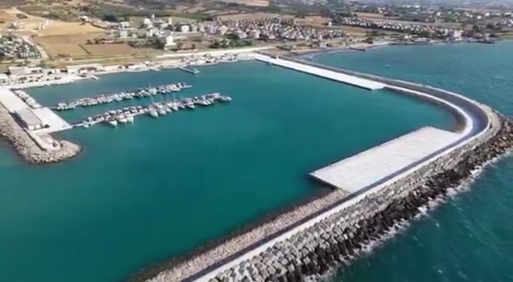 Madenli Yat Limanı’nda kapasite artırımı için çalışmalar sürüyor