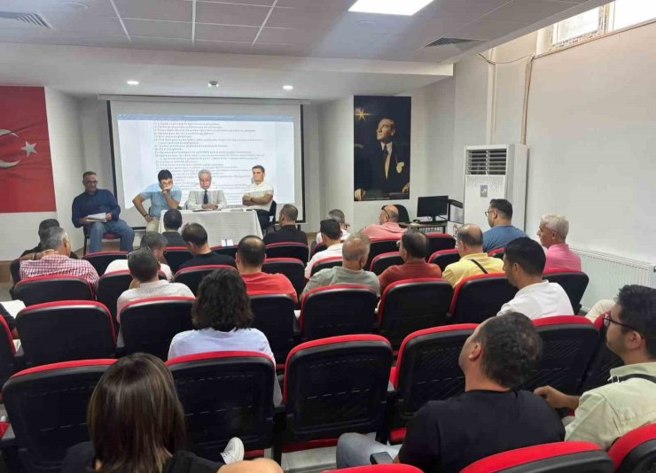 Köşk’te okul müdürleri yeni eğitim yılı için toplandı