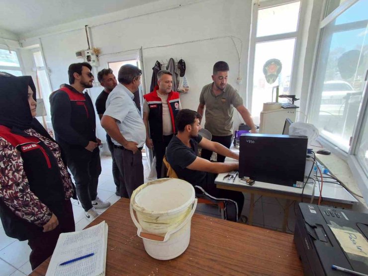Bayburt’ta TMO alım ofisinde ürün kabulü sürüyor