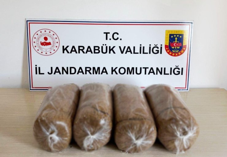 Karabük’te uyuşturucu ve kaçak tütün operasyonu